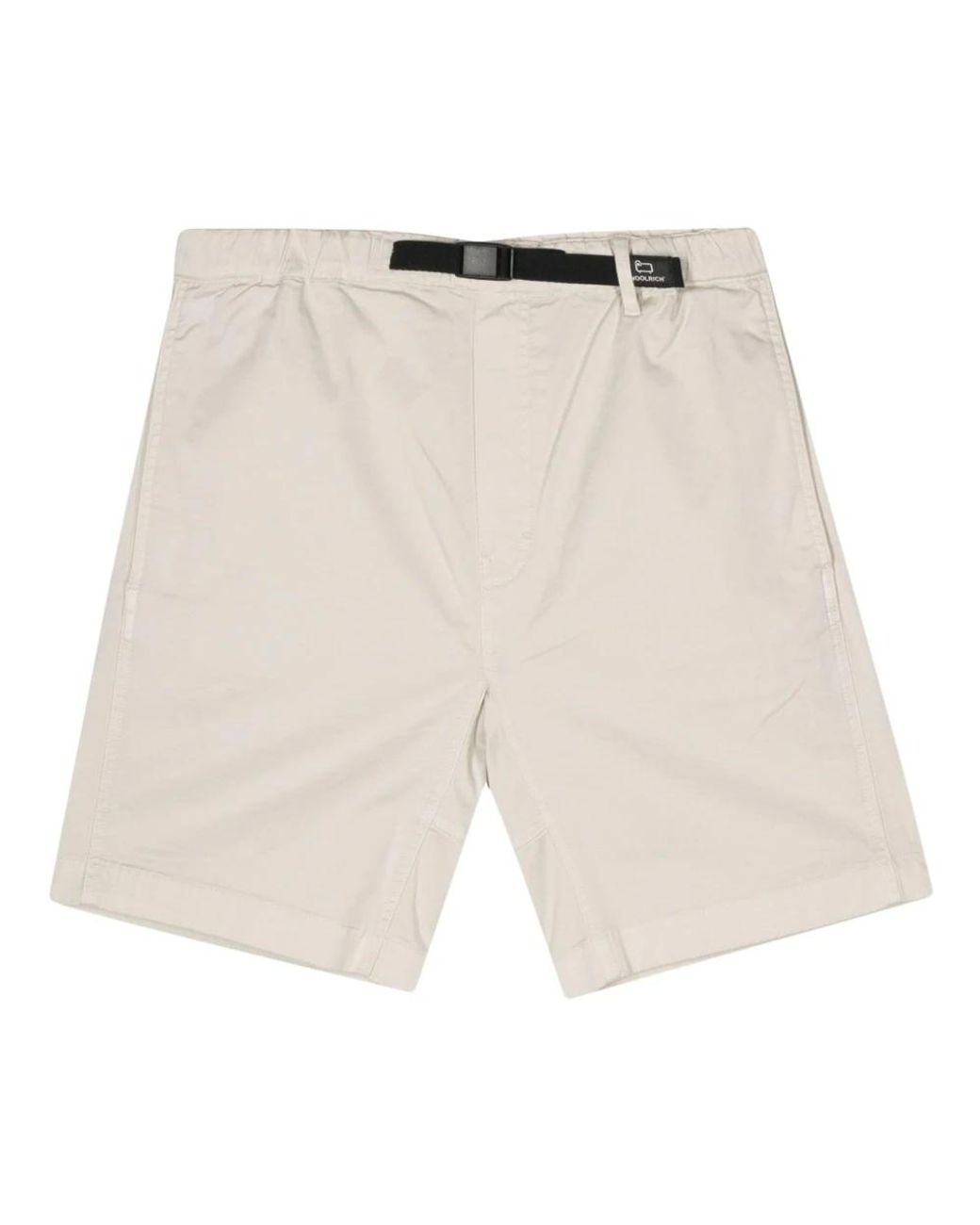 Woolrich Natural Casual Shorts for men