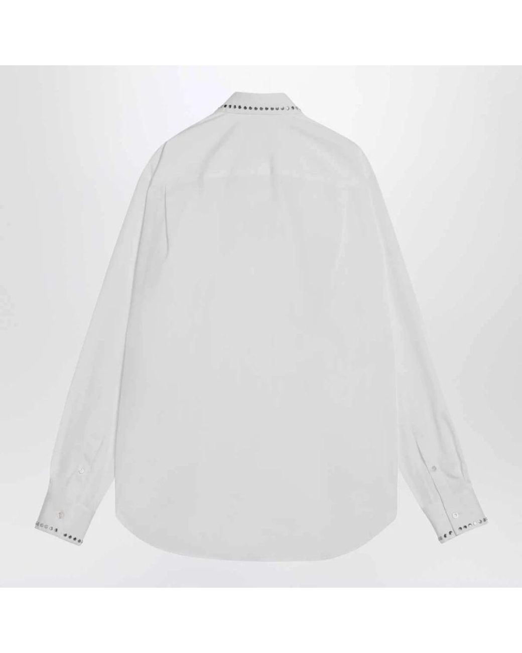 McQueen White Casual Shirts for men