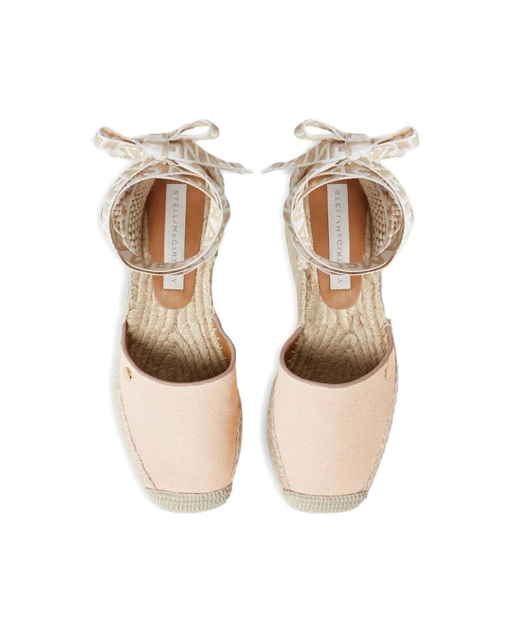 Stella McCartney White Wedges