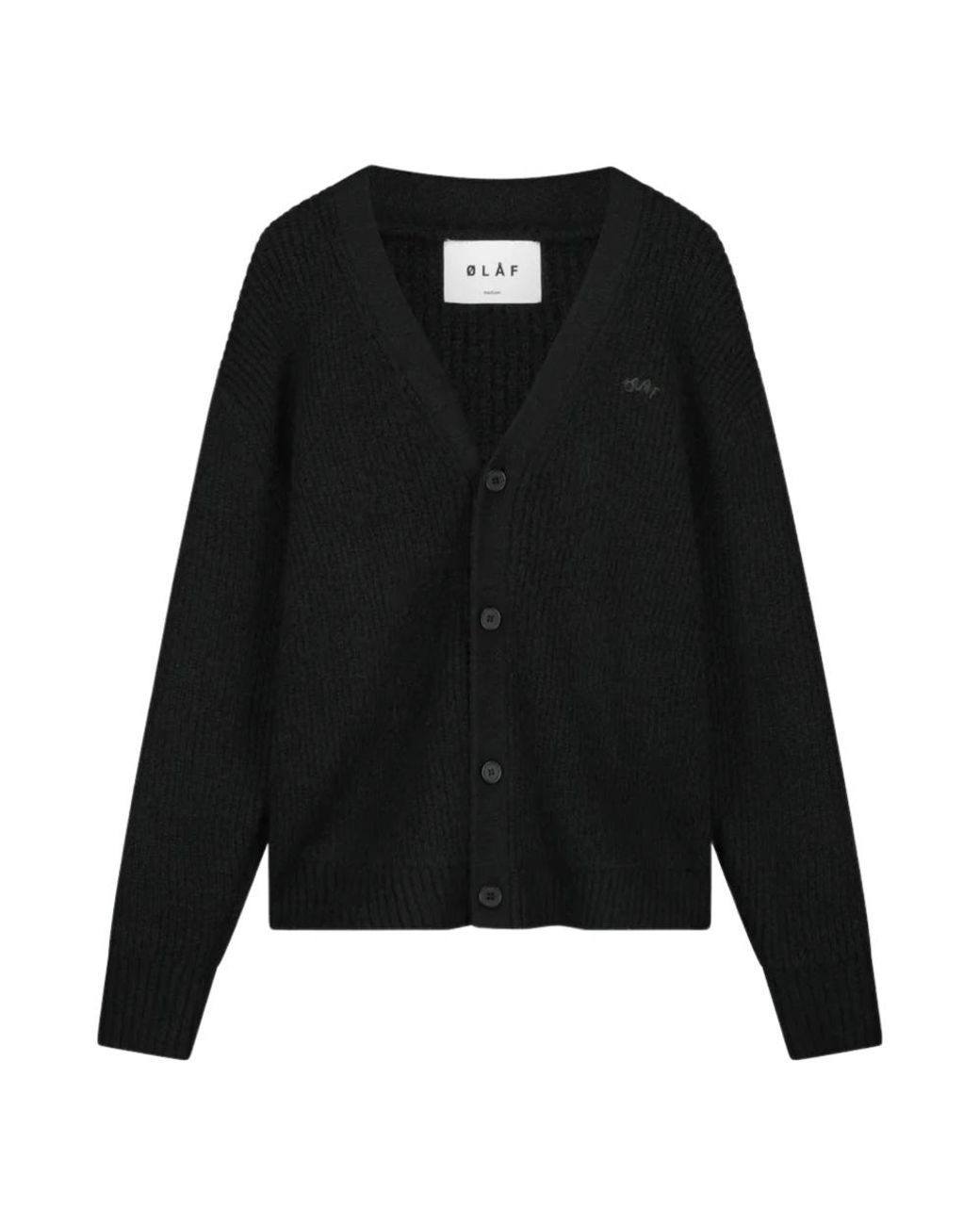 Cardigans Olaf Hussein pour homme en coloris Black