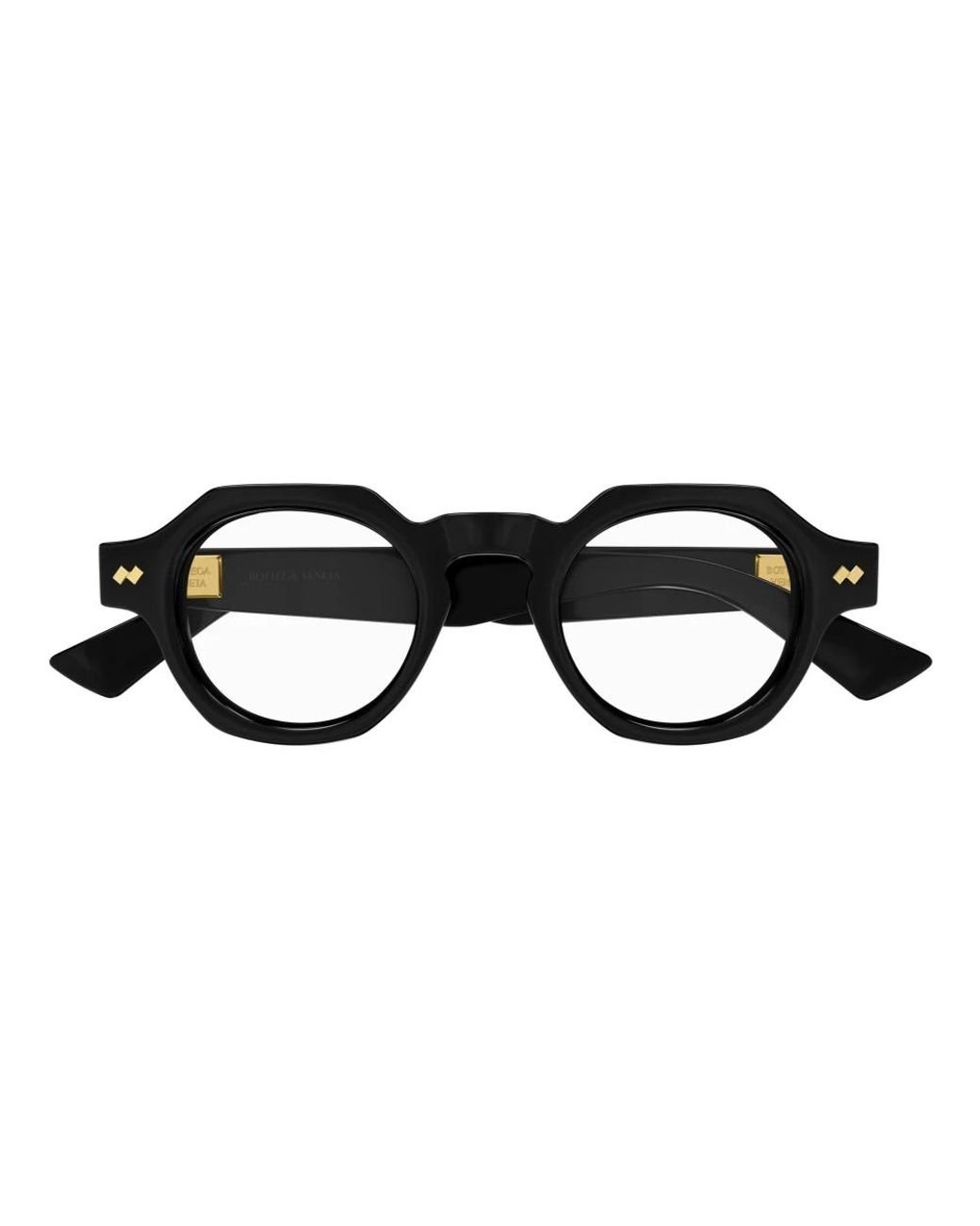 Bottega Veneta Black Glasses