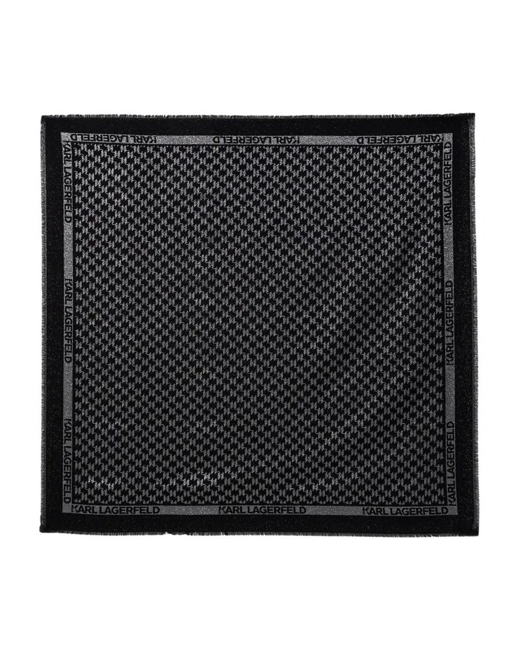 Karl Lagerfeld Black K/Monogram Schal