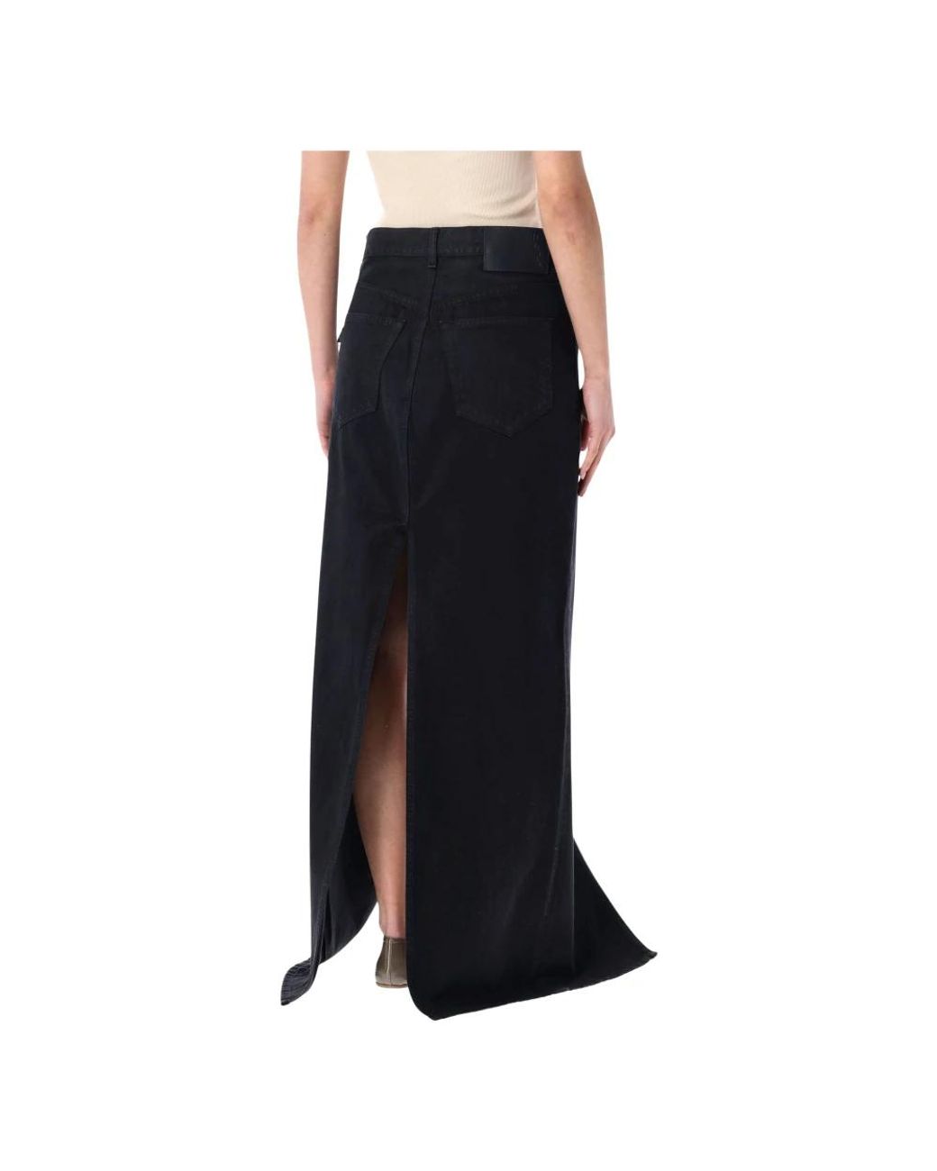 Haikure Black Denim Skirts