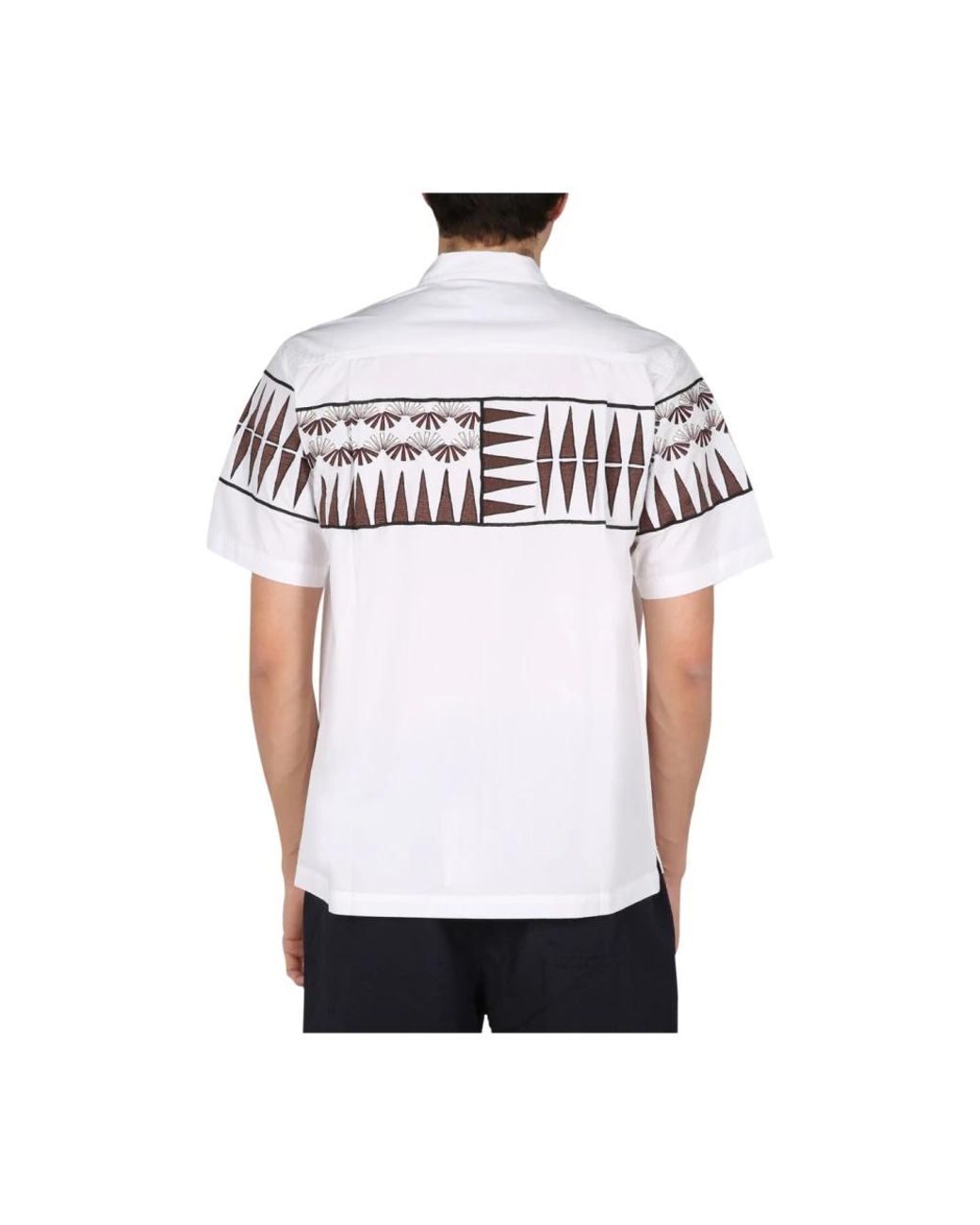 Universal Works White Short Sleeve Shirts for men