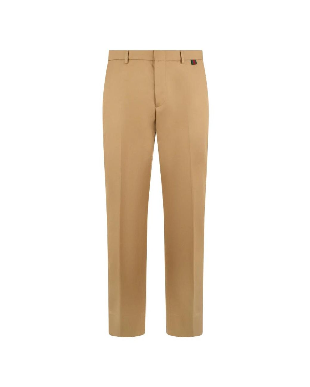 Gucci Natural Straight Trousers for men