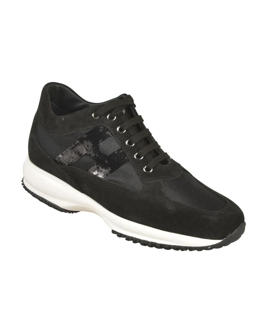 Hogan Black Interactive Sneaker