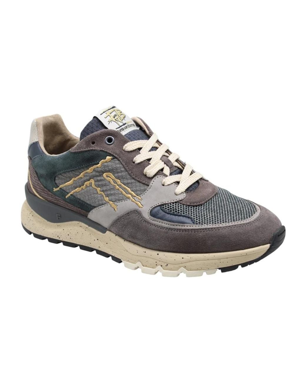 Floris Van Bommel Gray Sneakers for men