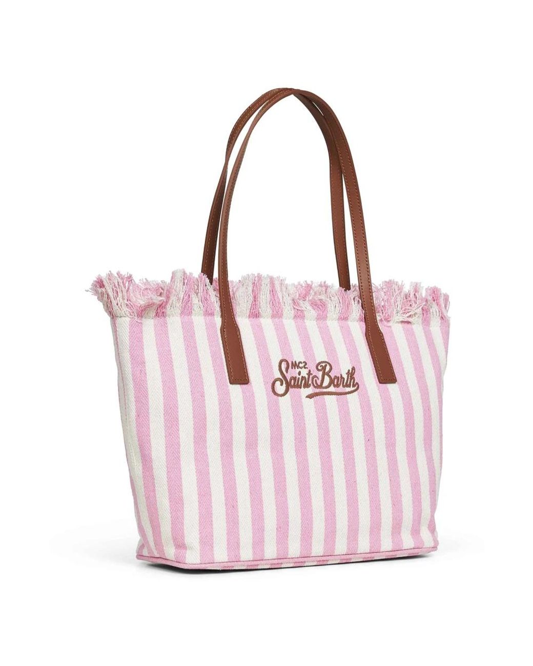 Mc2 Saint Barth Pink Shopping Bags