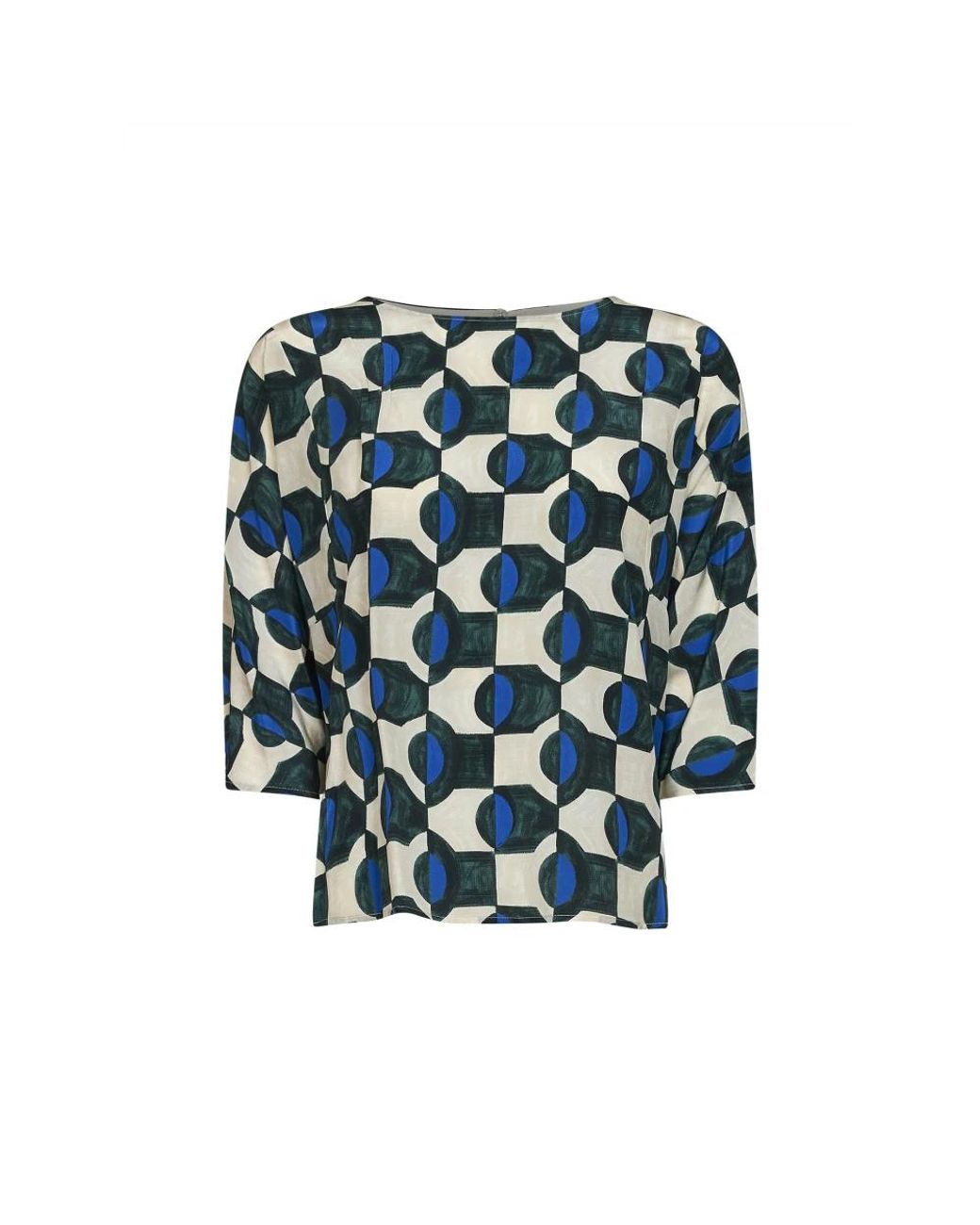 Weekend by Maxmara Blue Blouses
