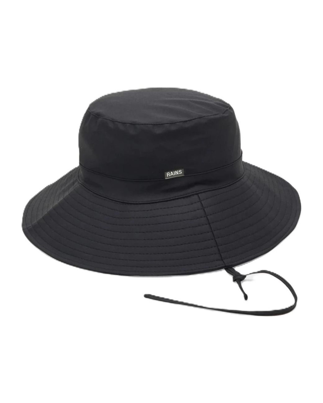 Rains Black Boonie Hat