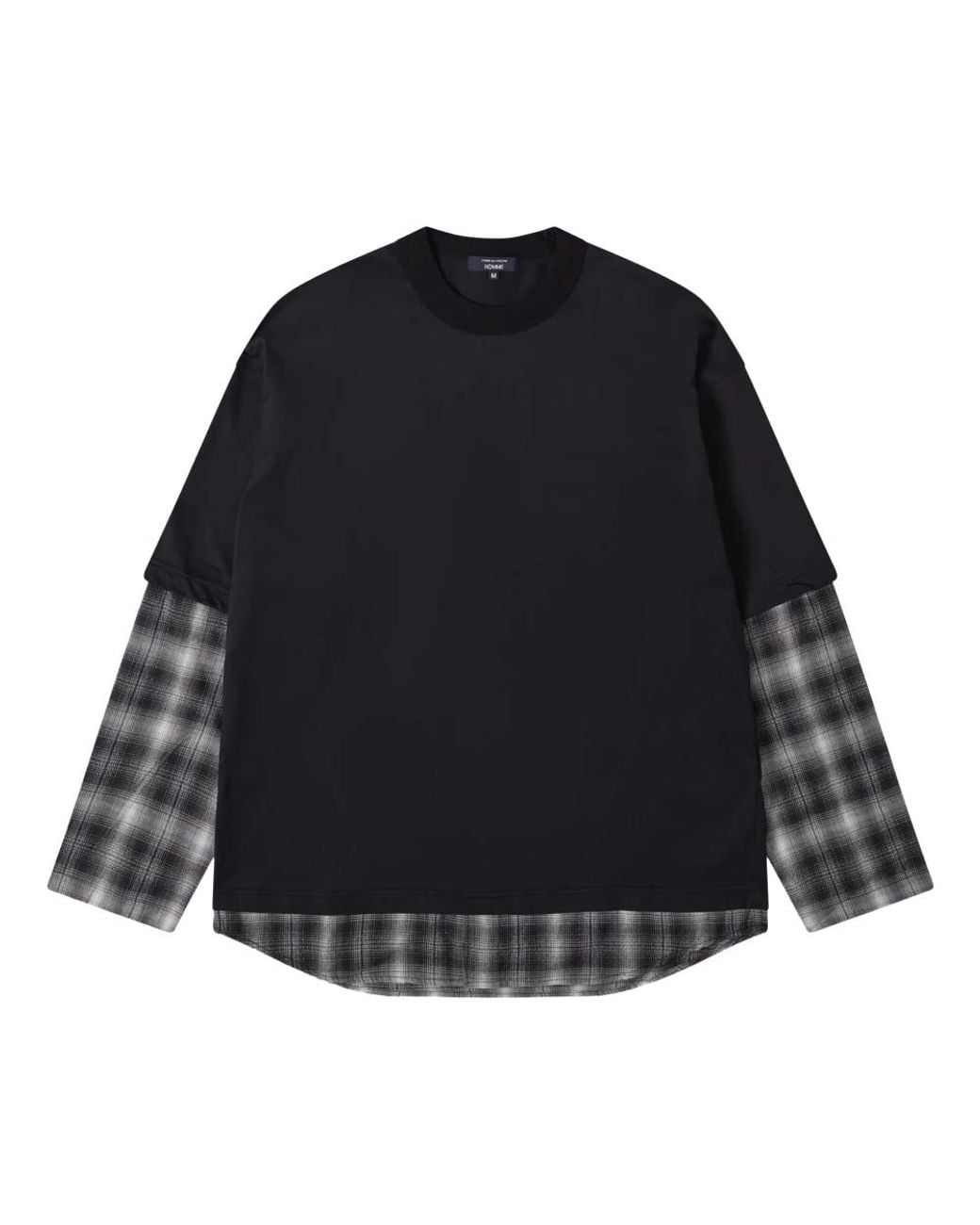 Comme des Garçons Black Long Sleeve T-Shirts for men