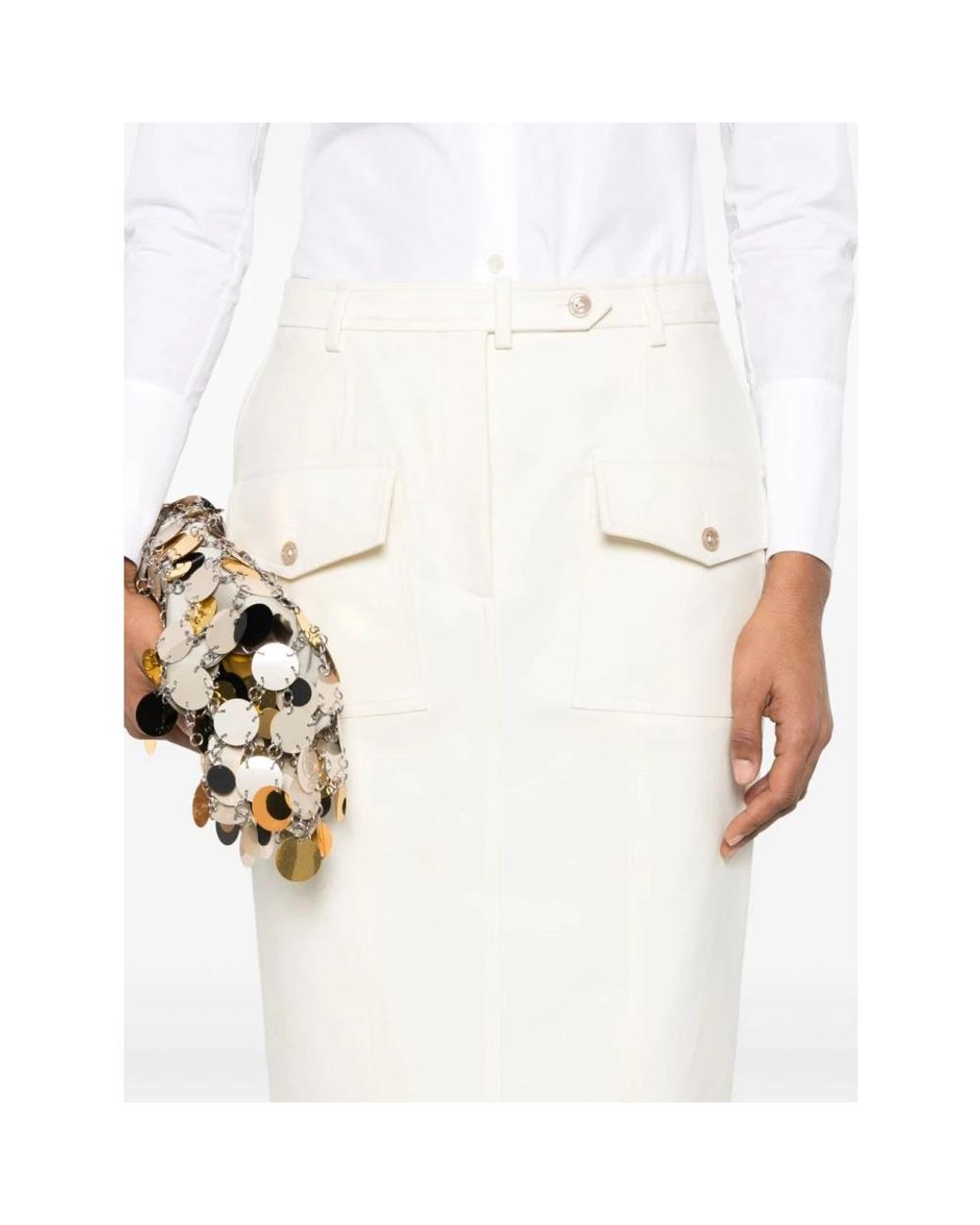 Tom Ford White Short Skirts