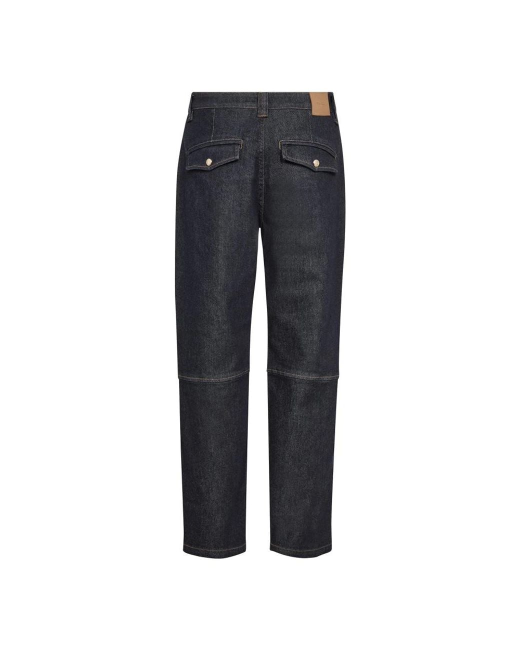 Mos Mosh Gray Loose Fit Jeans for men