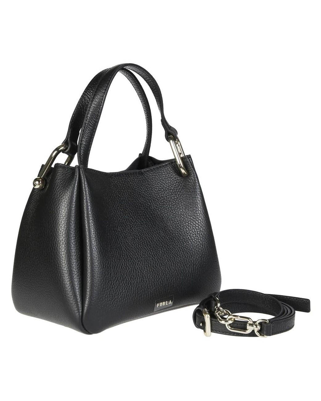 Furla Black Handbags