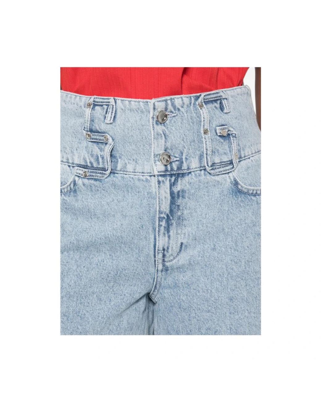 Stine Goya Blue Denim Shorts