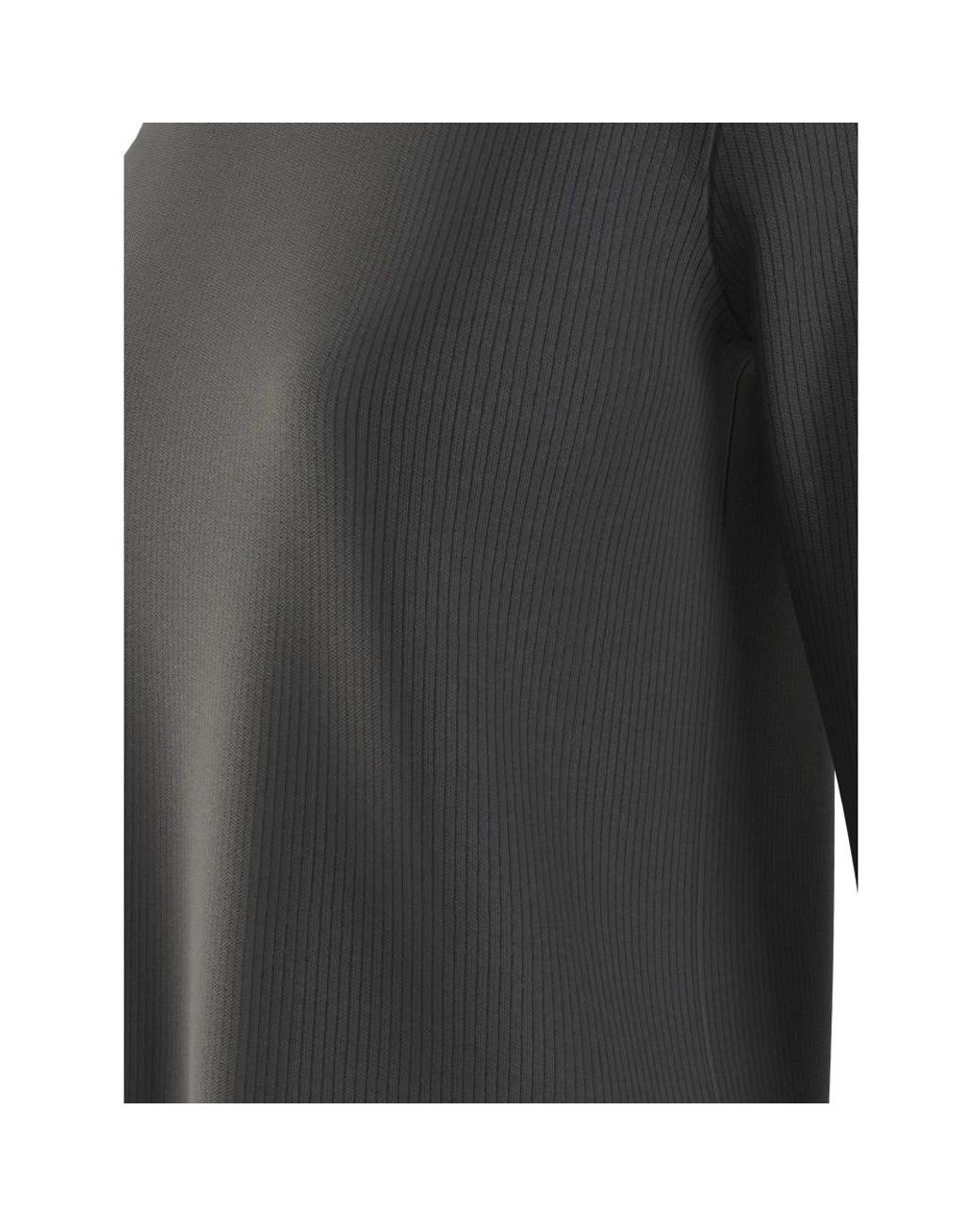 Calvin Klein Gray Round-Neck Knitwear