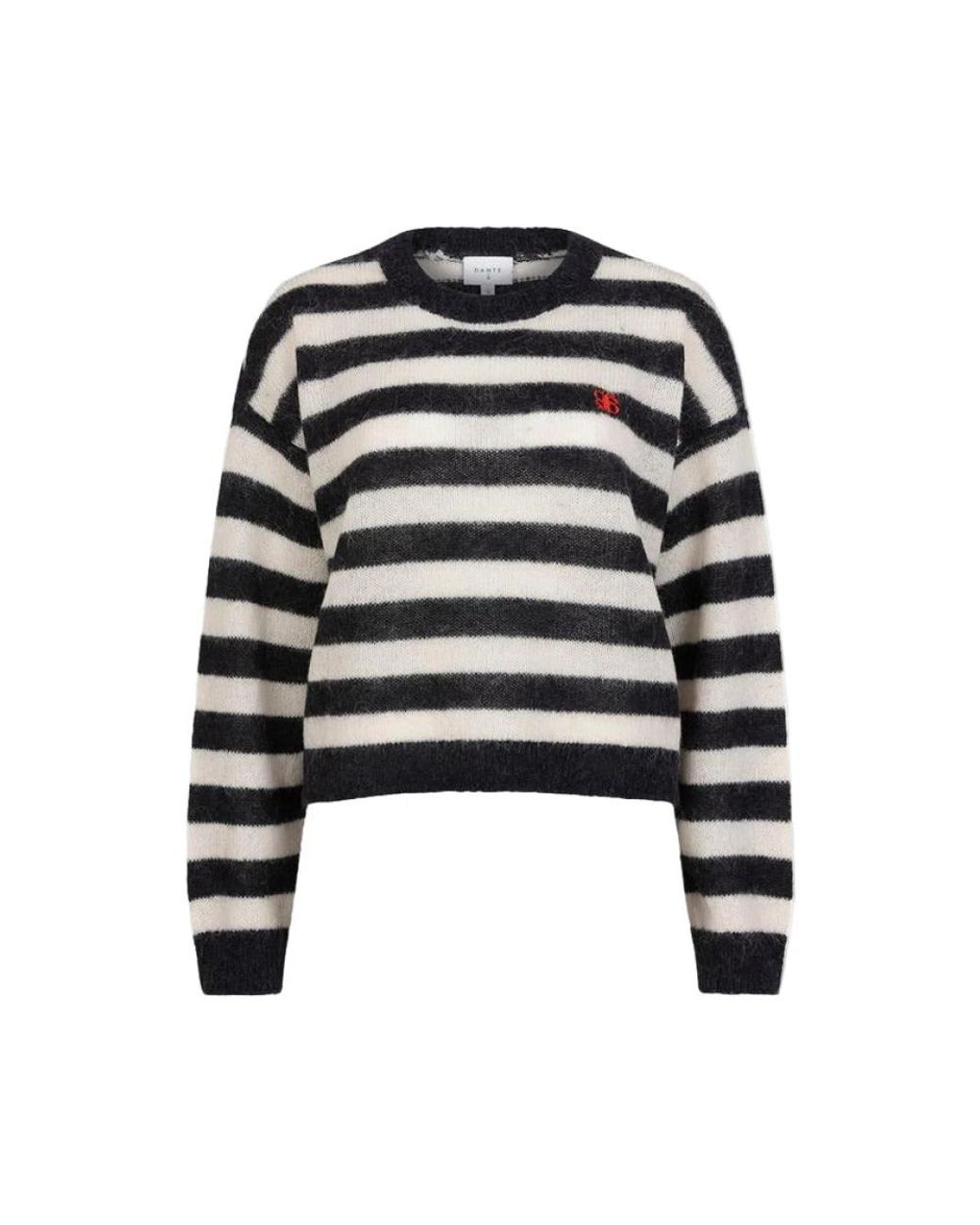 Dante 6 Black Round-Neck Knitwear
