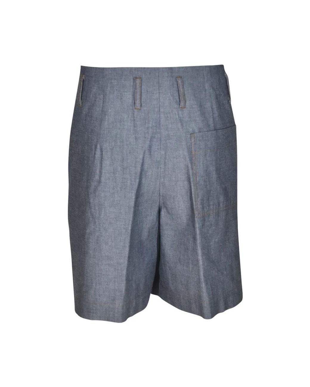 Lanvin Blue Casual Shorts for men