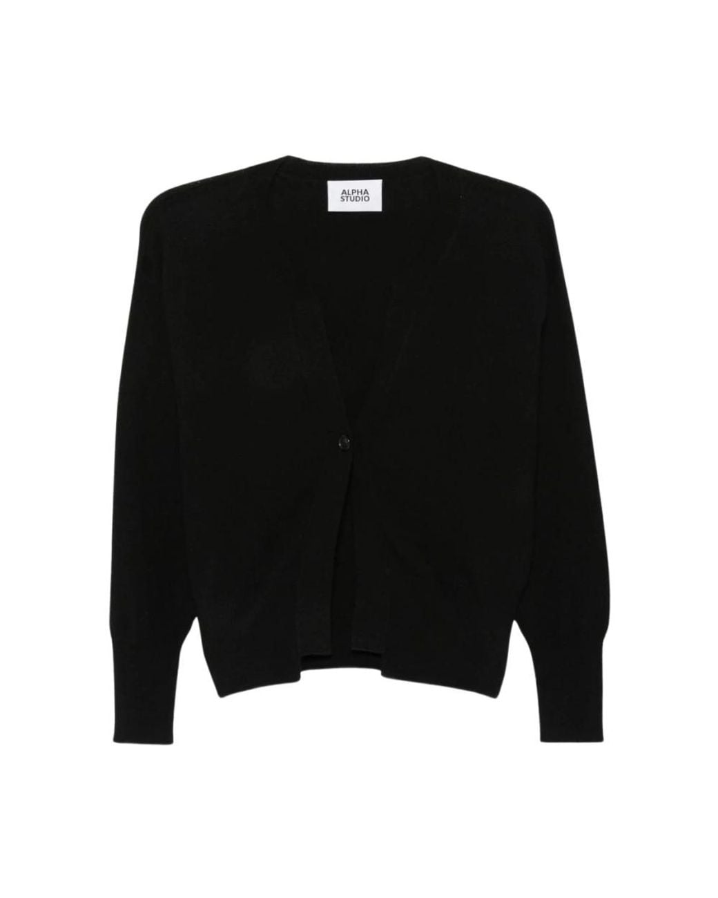 Cardigans Alpha Studio de color Black