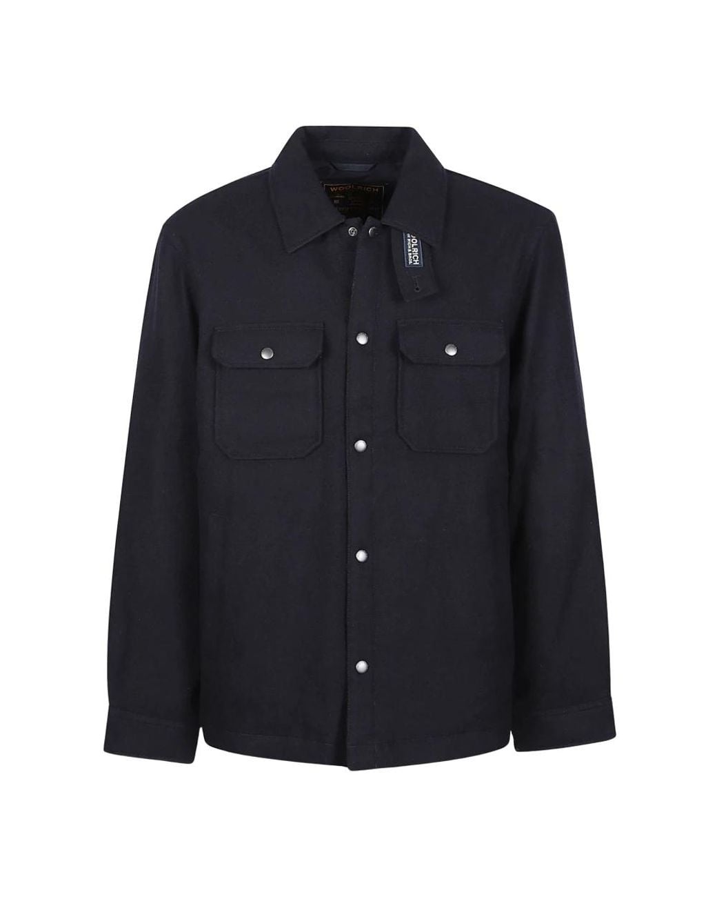 Woolrich Blue Light Jackets for men