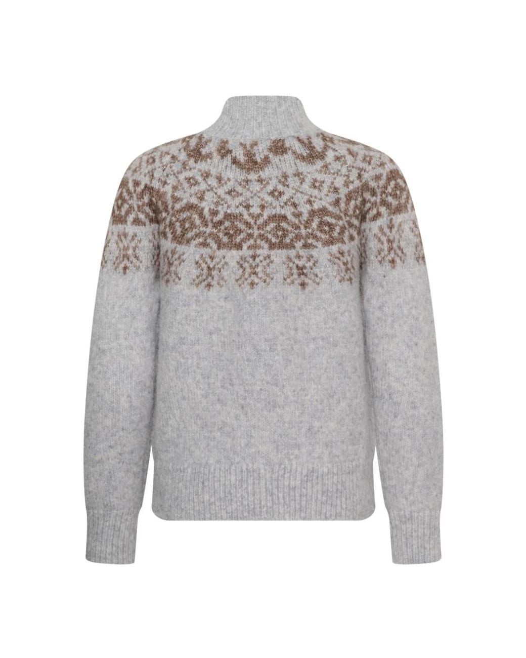 Turtlenecks Kaffe en coloris Gray