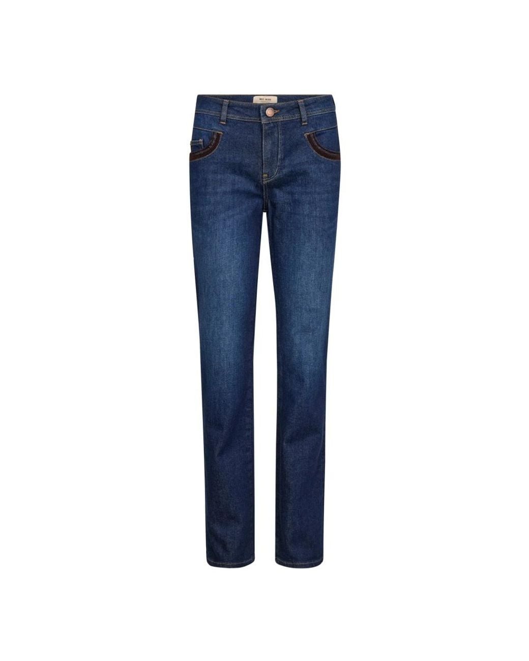 Mos Mosh Blue Slim Fit Jeans