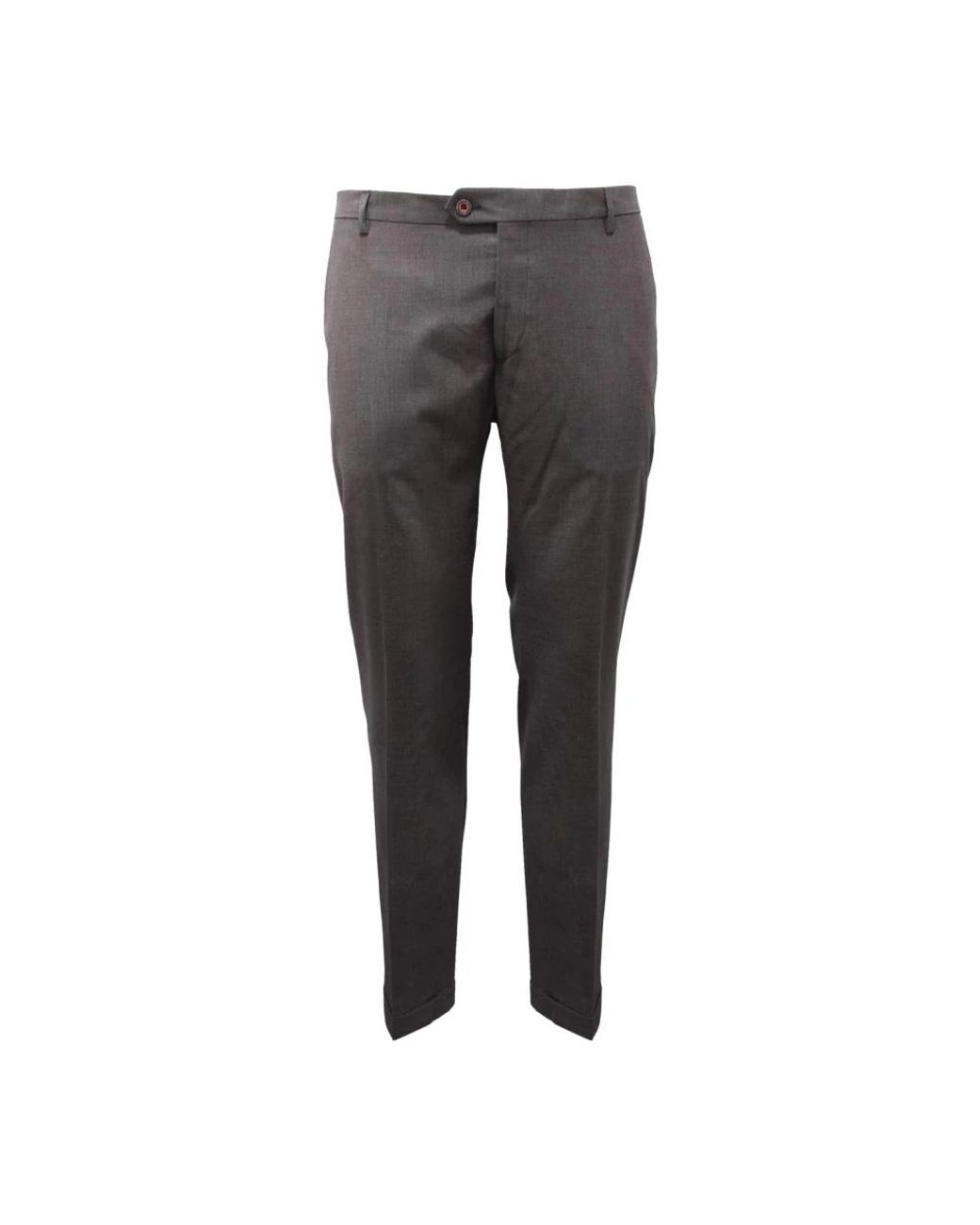 Michael Coal Gray Suit Trousers for men