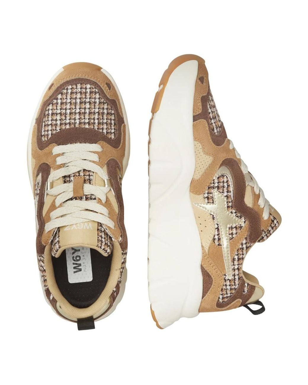 W6yz Natural Sneakers