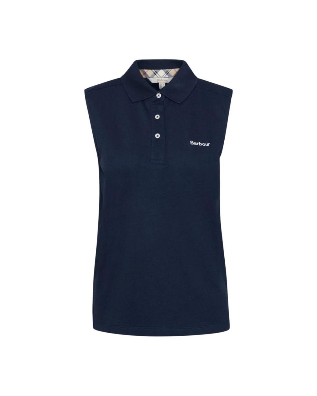 Barbour Blue Sleeveless Tops