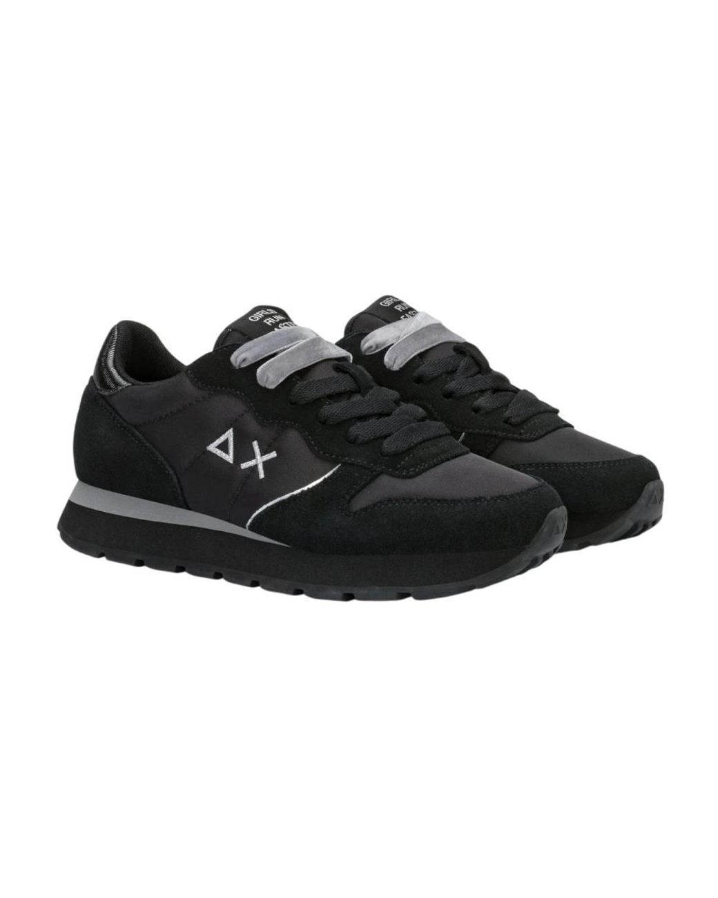 Sun 68 Black Sneakers