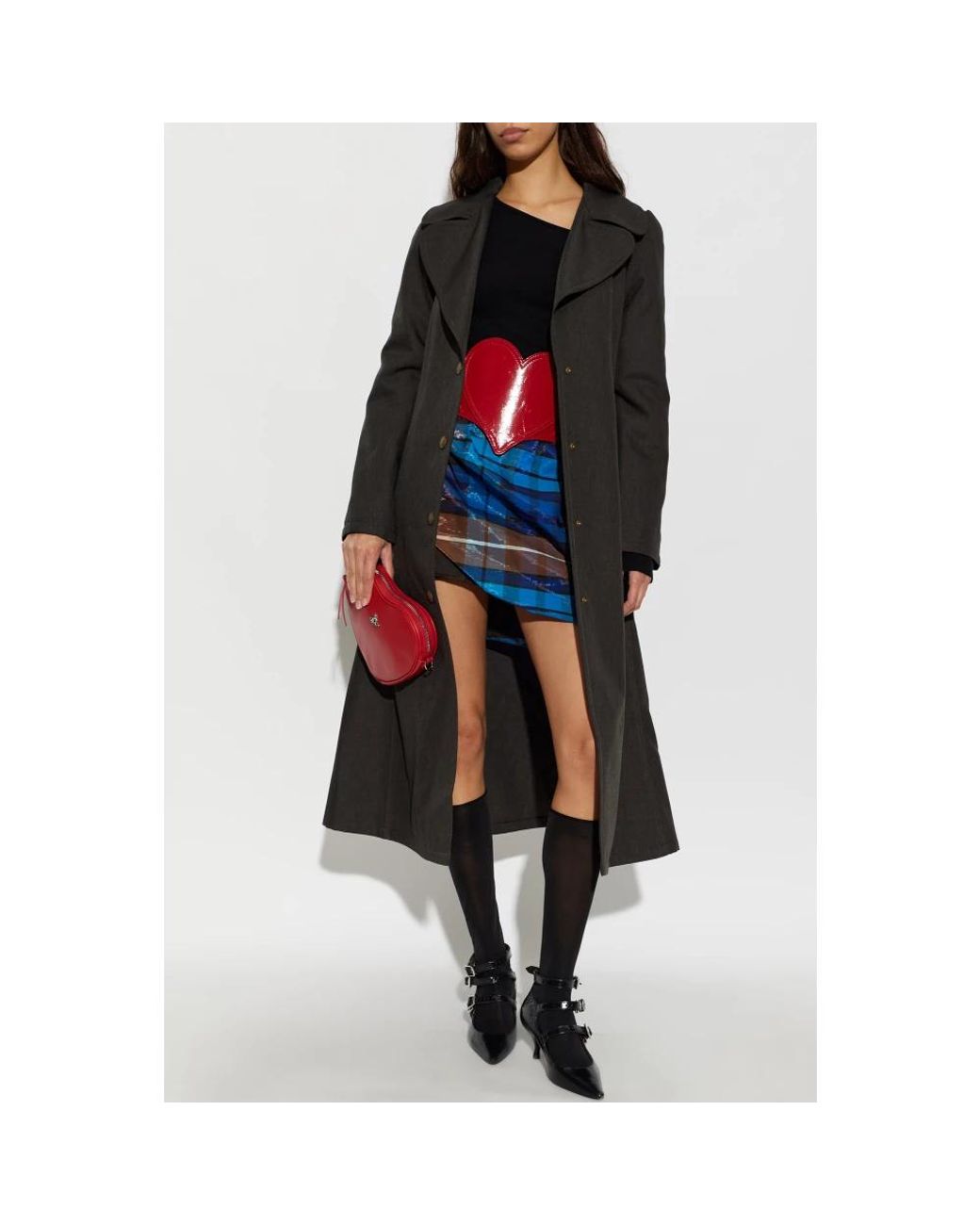 Vivienne Westwood Black Single-Breasted Coats