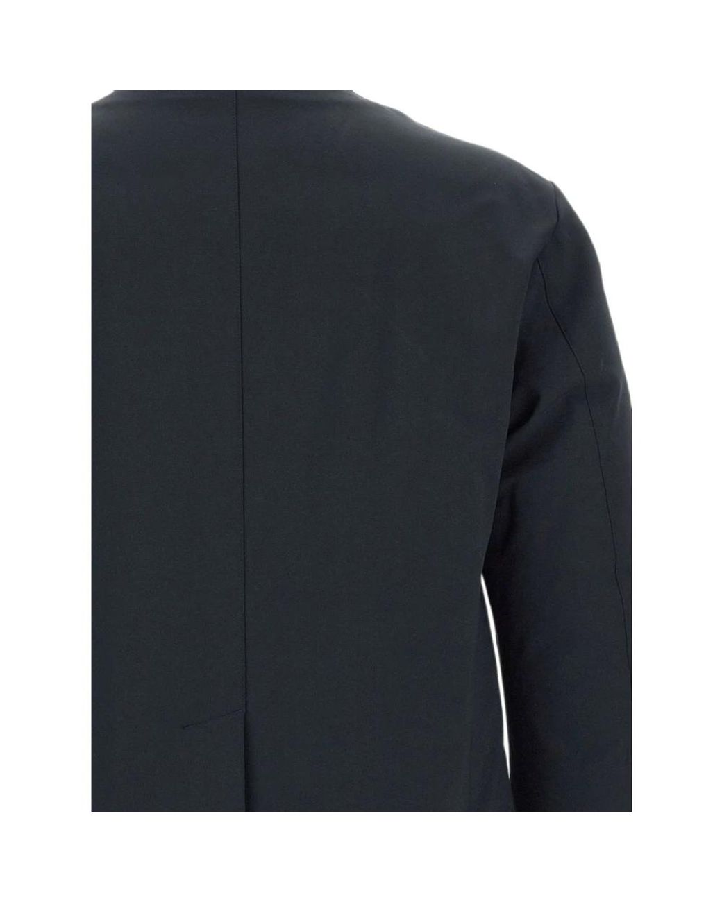 Peuterey Blue Double-Breasted Coats for men