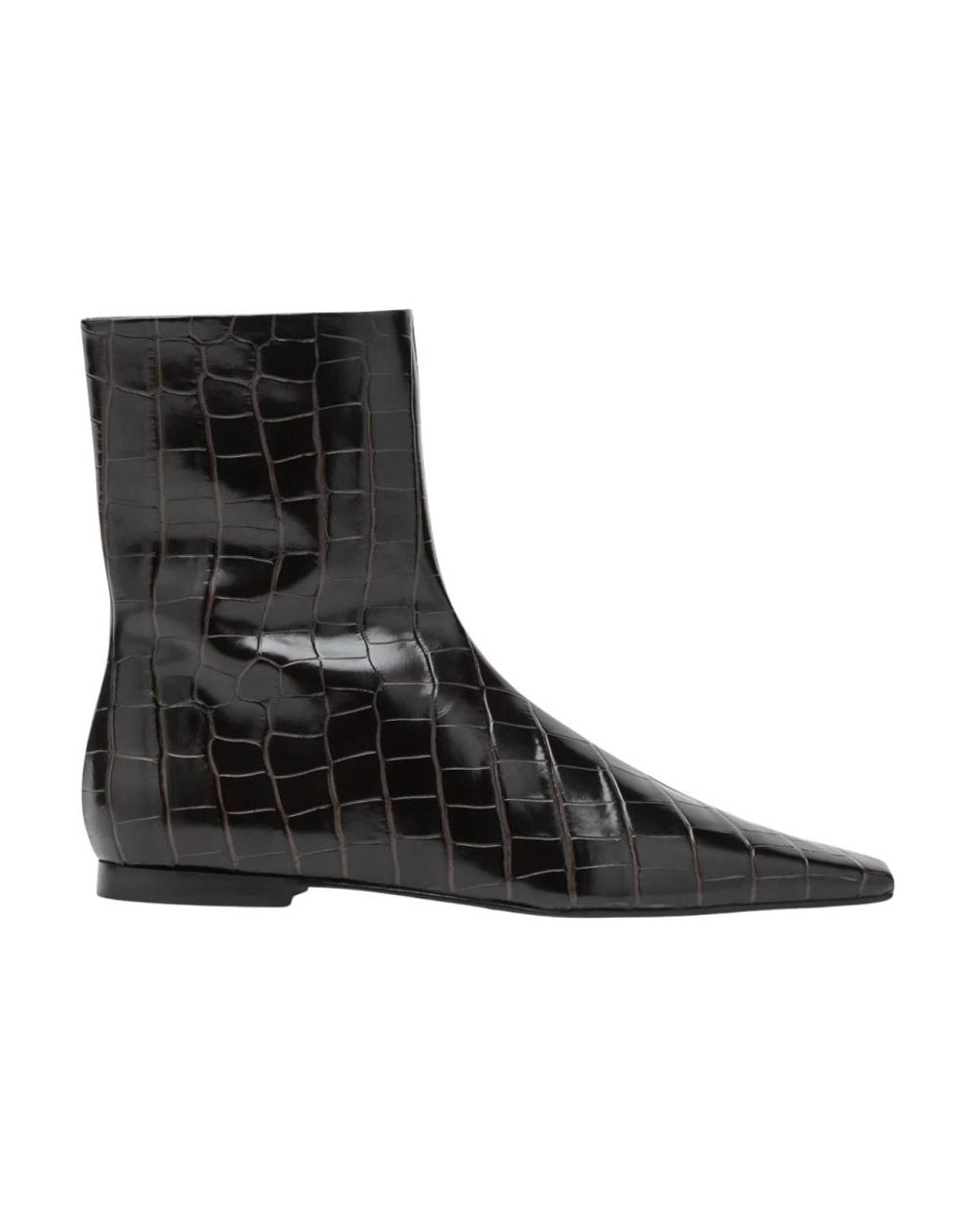 Totême Black Ankle Boots