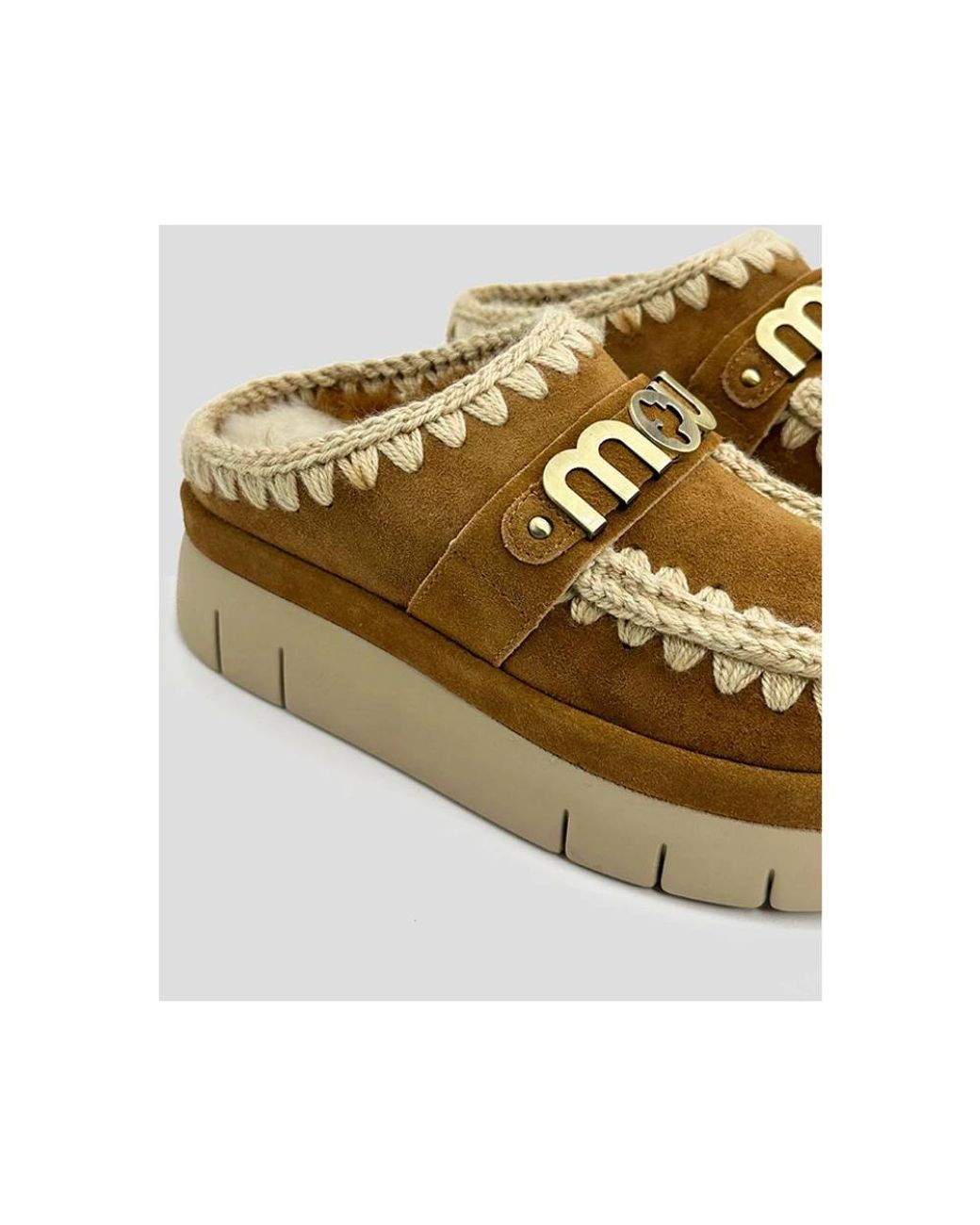 Mou Brown Mules