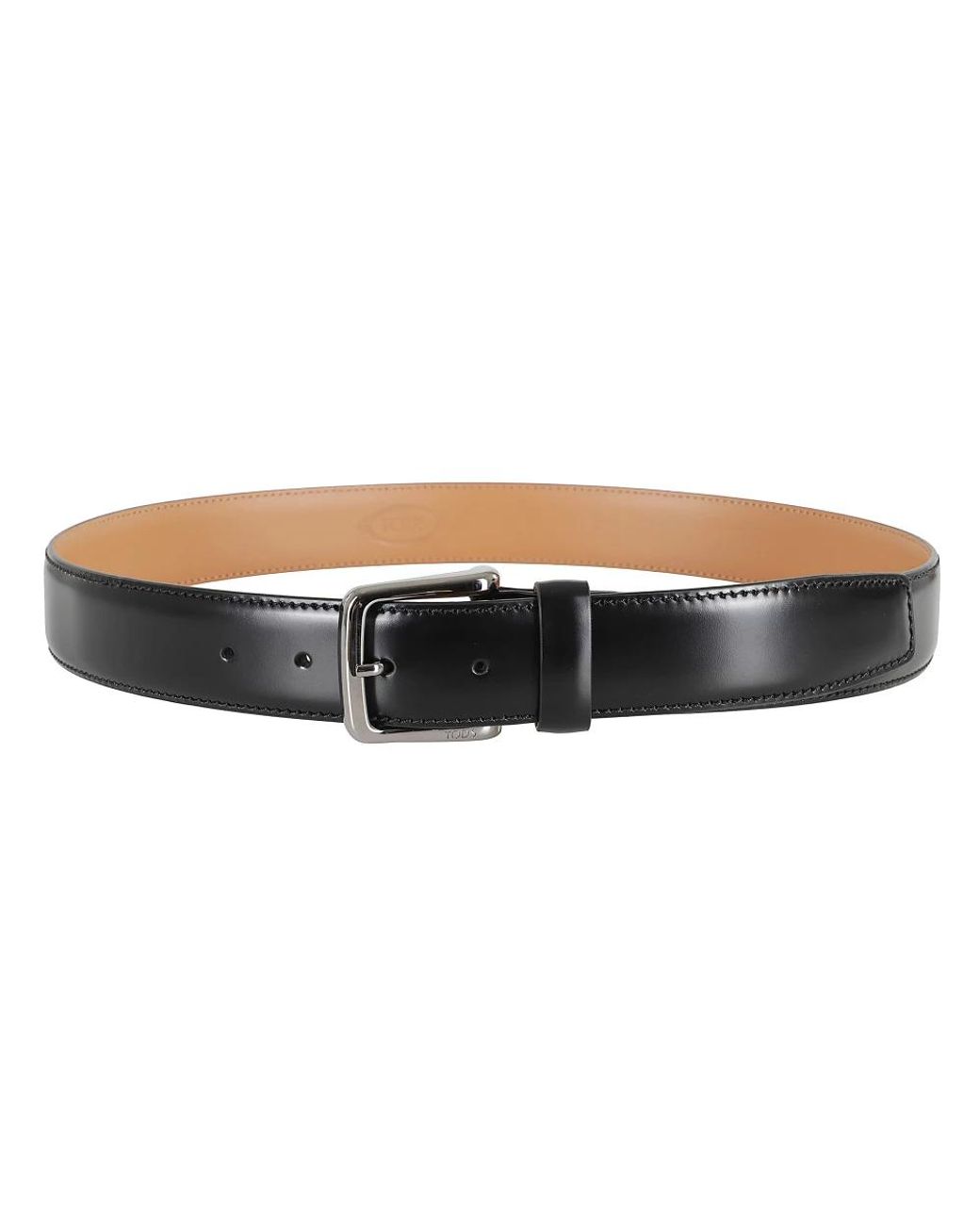 Belts di Tod's in Black da Uomo