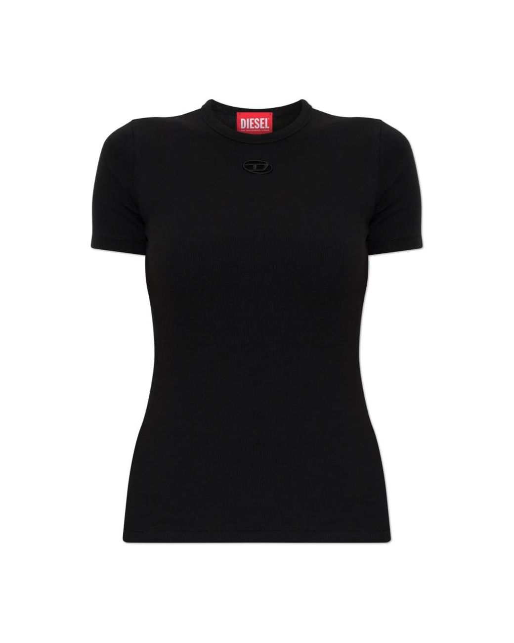 DIESEL Black T-Shirts