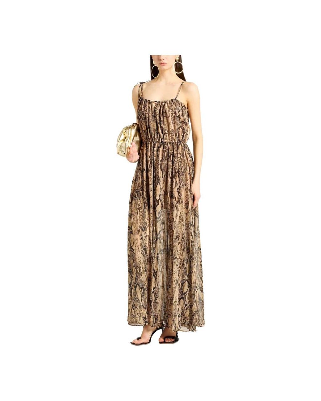 Nenette Natural Maxi Dresses