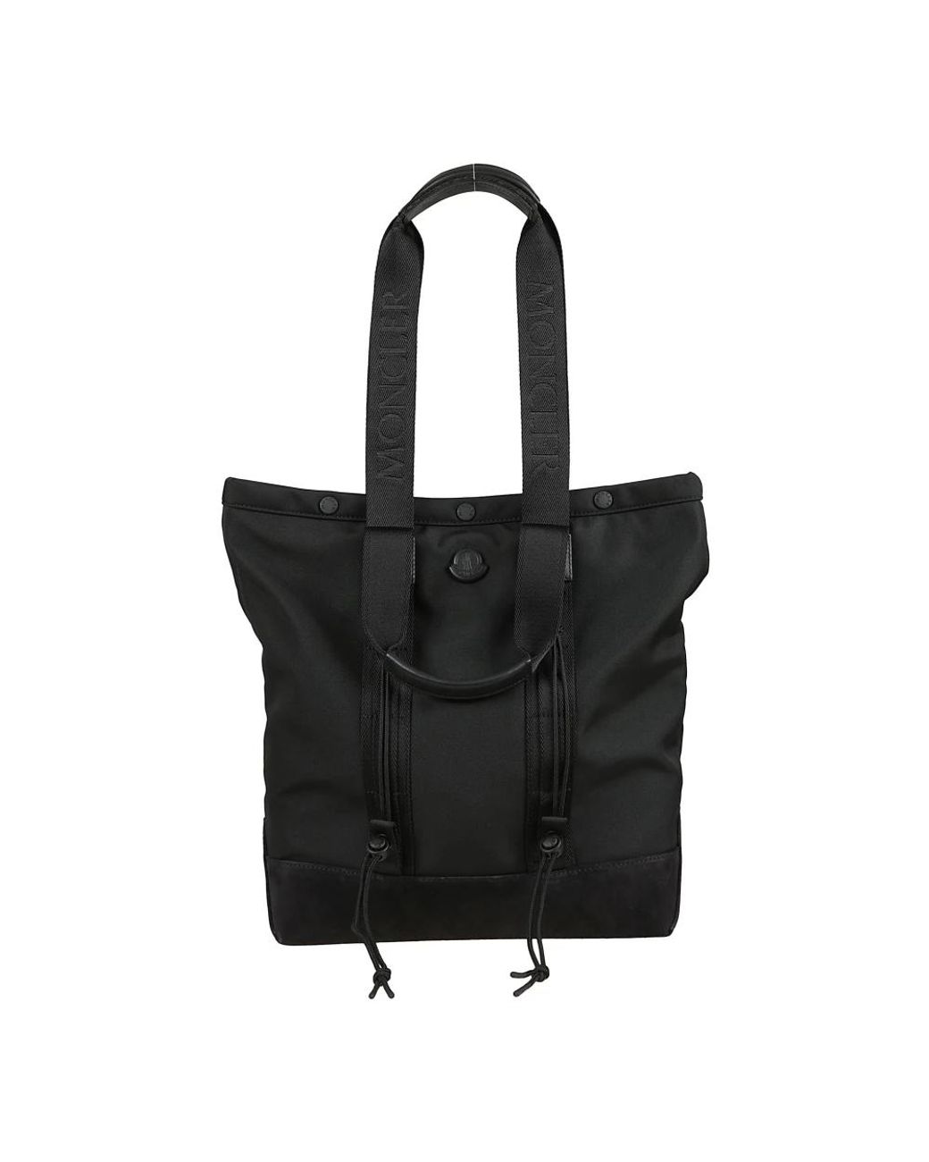 Moncler Black Shopping Bags for men