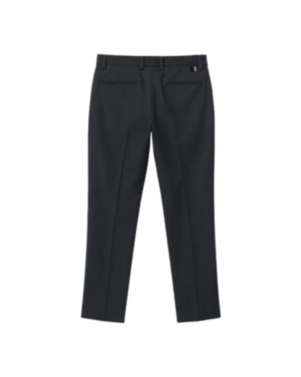 Low Brand Blue Straight Trousers for men