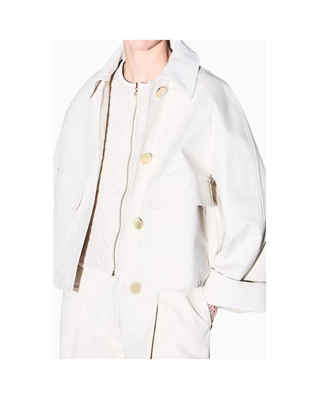Light Jackets di ARMANI EXCHANGE in White