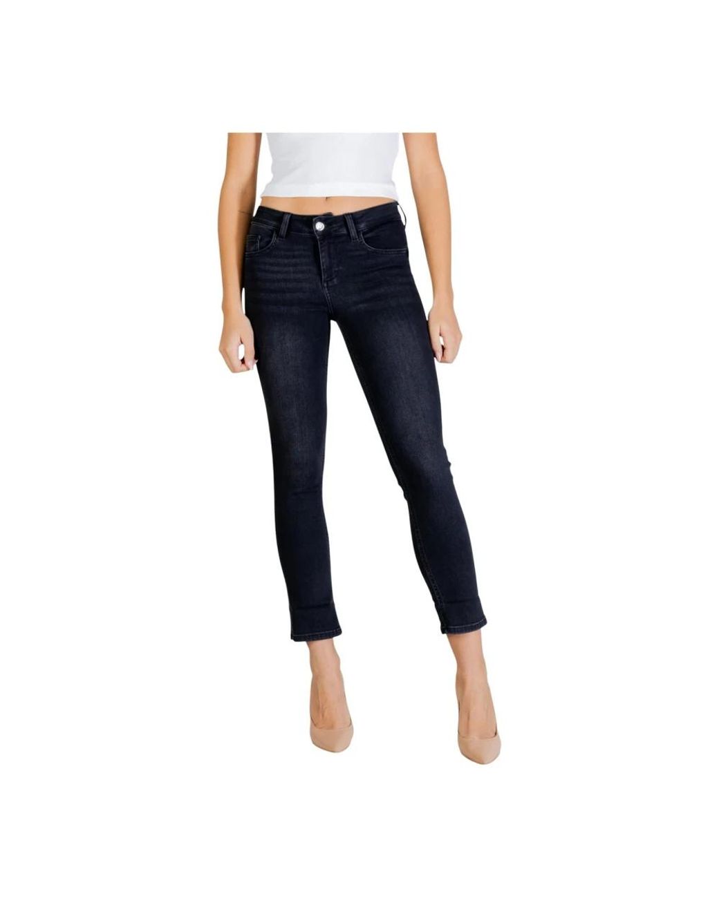 Liu Jo Blue Cropped Jeans