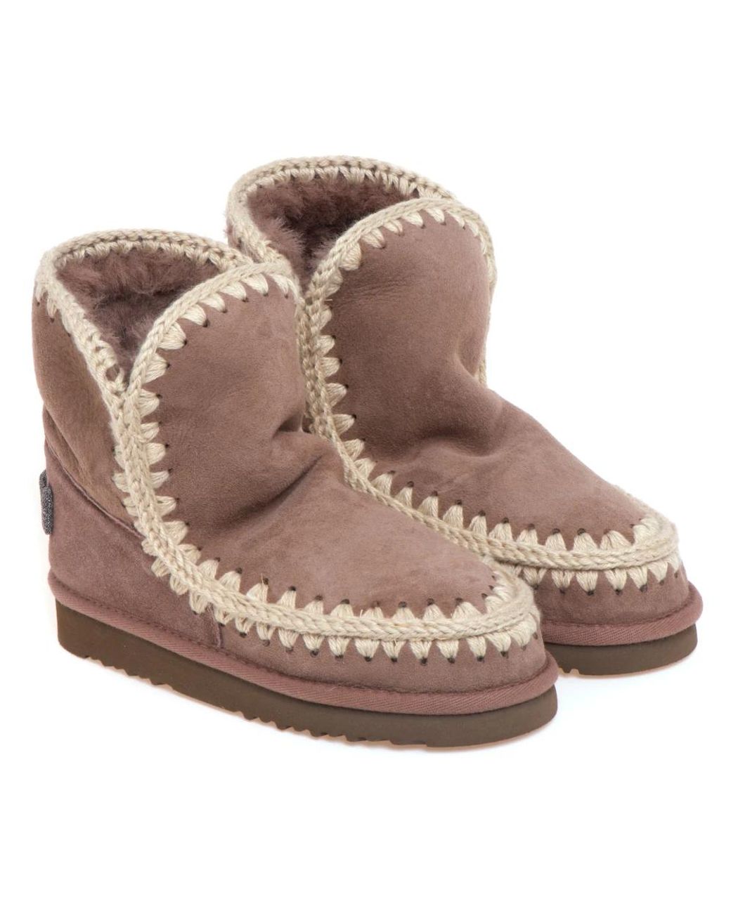 Mou Brown Winter Boots