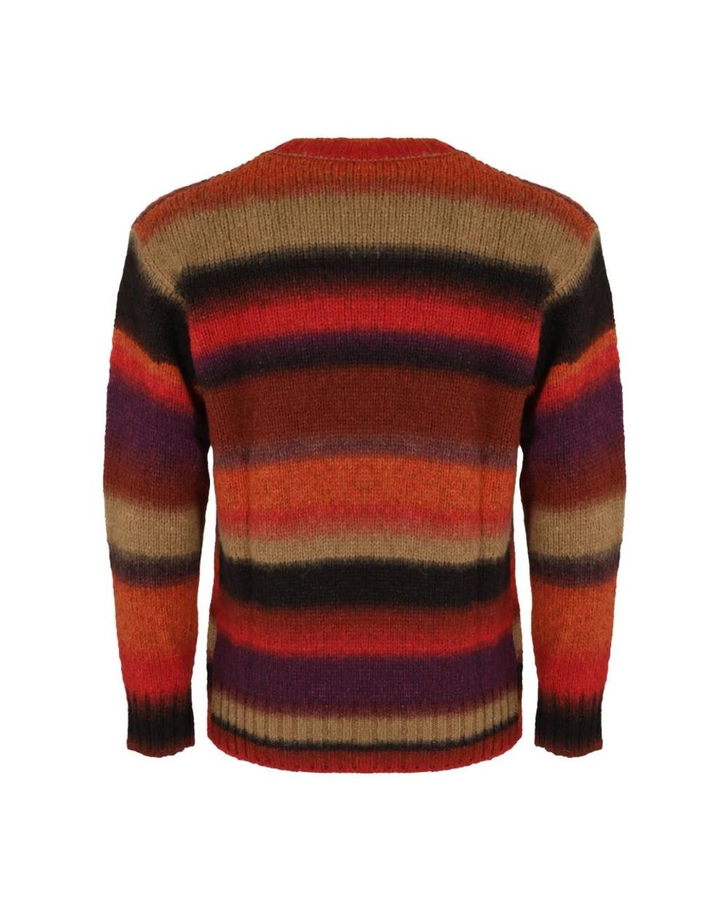 Kangra Red Round-Neck Knitwear for men