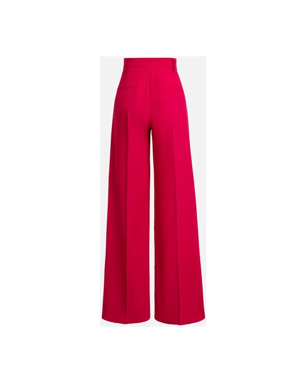 Wide Trousers MSGM en coloris Red