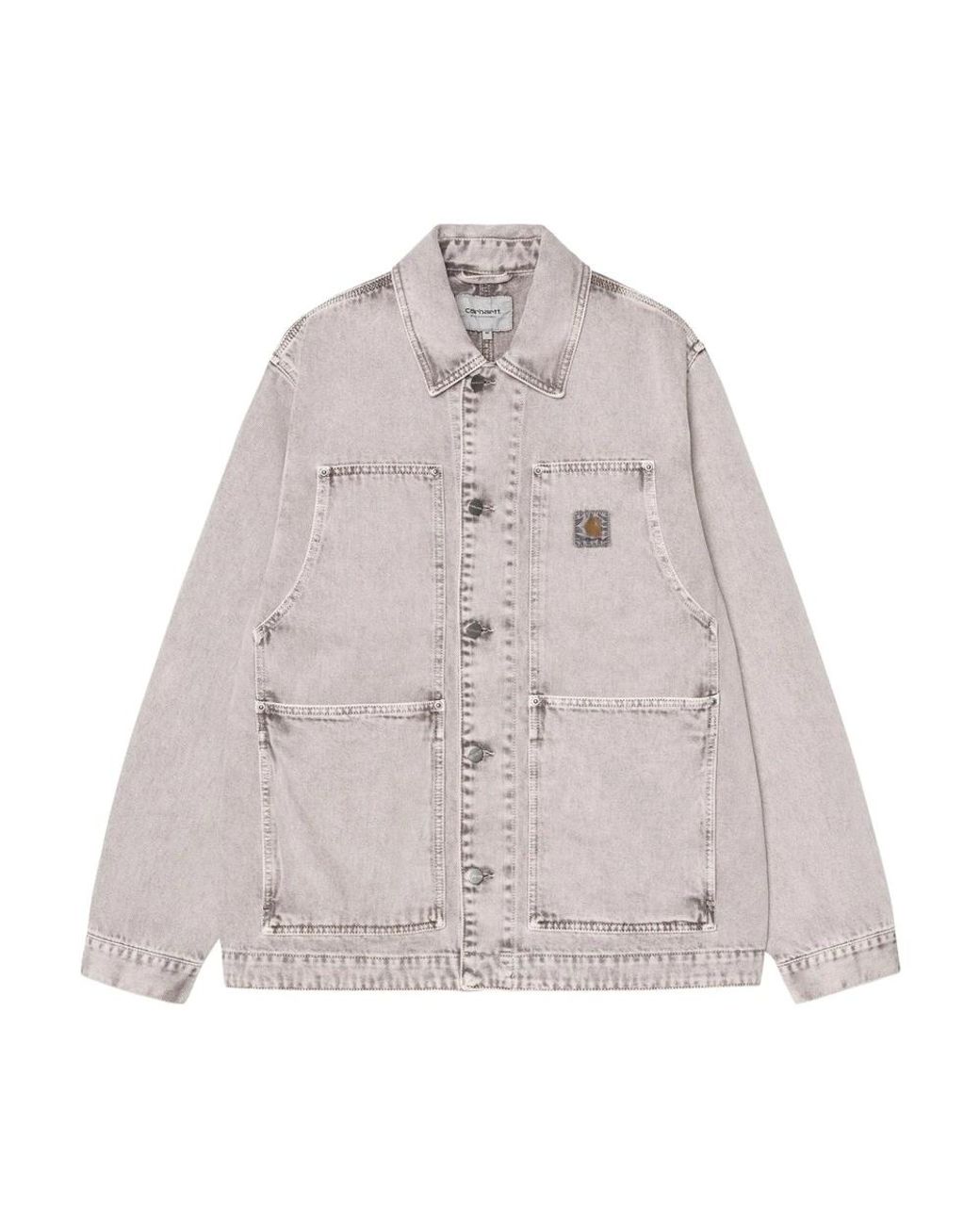 Carhartt Gray Denim Jackets for men