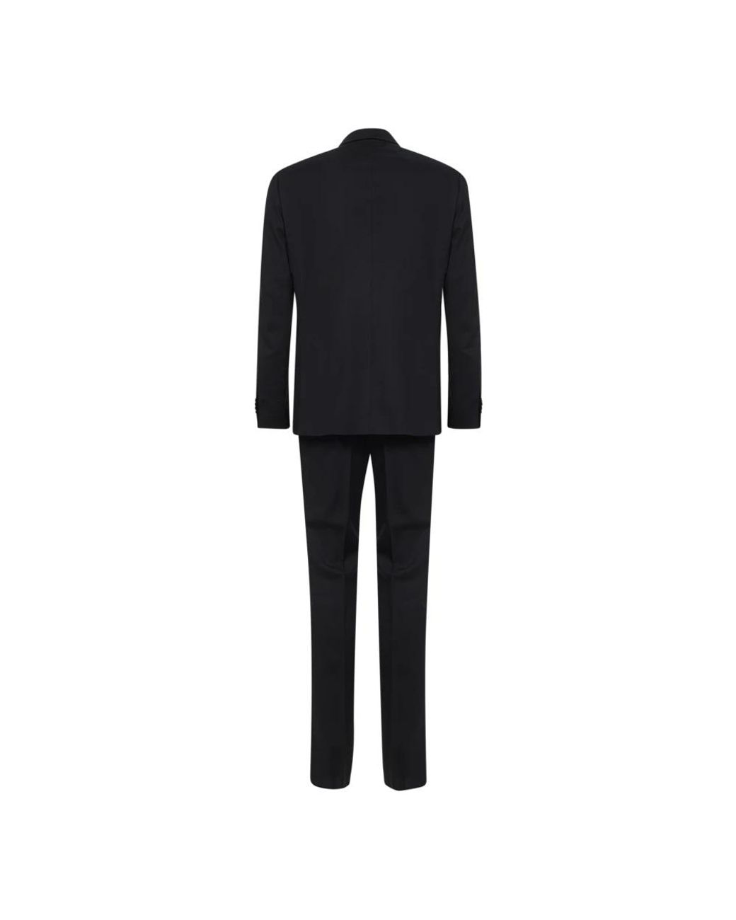 Lardini Black Double Breasted Suits for men