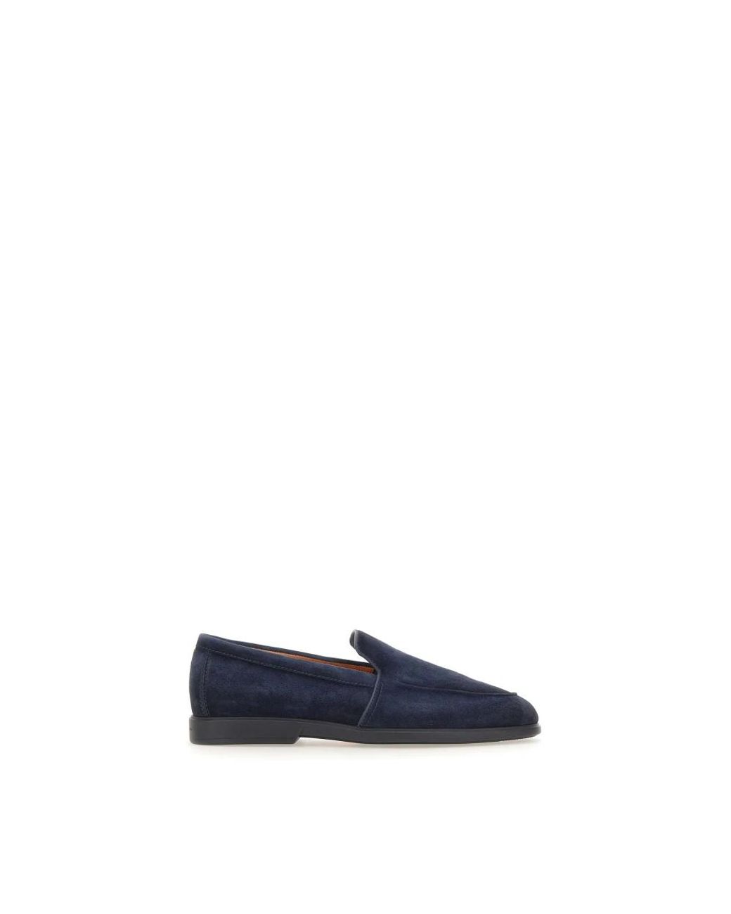 Santoni Malibu Loafer in het Blue voor heren