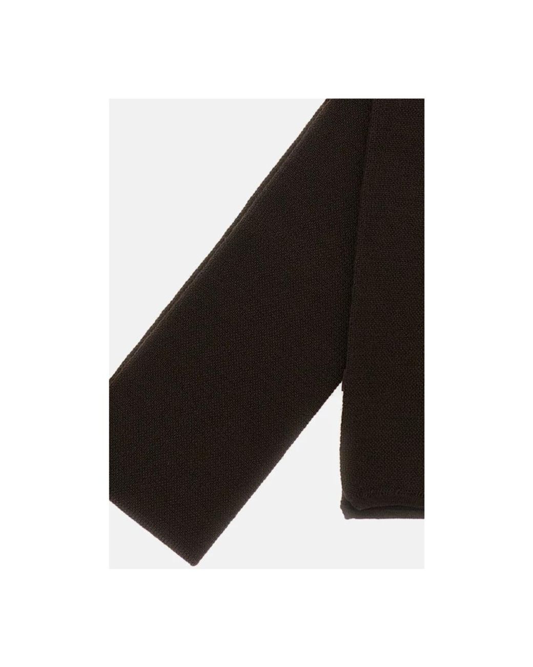 Pas Normal Studios Off-Race Wollstrickschal in Black für Herren