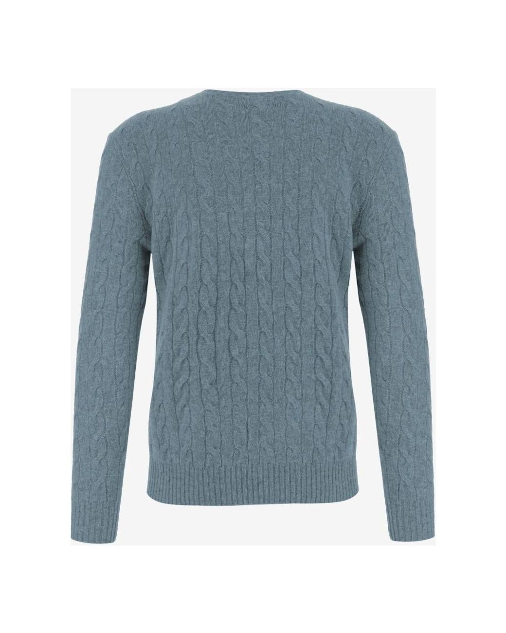 Polo Ralph Lauren Blue Round-Neck Knitwear for men