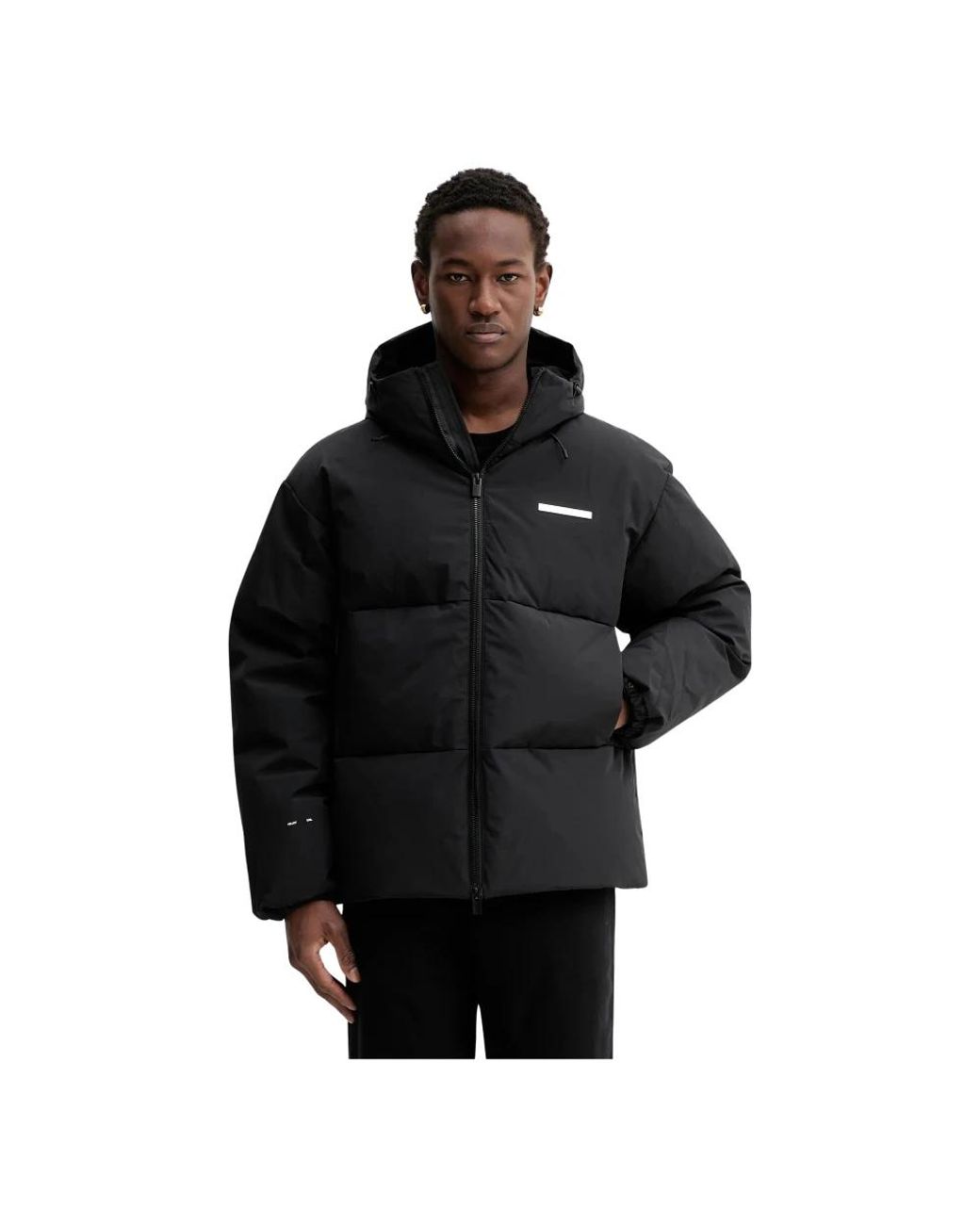 Winter Jackets di HELIOT EMIL in Black da Uomo
